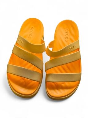 Crocs Getaway Strappy Orange Sandal